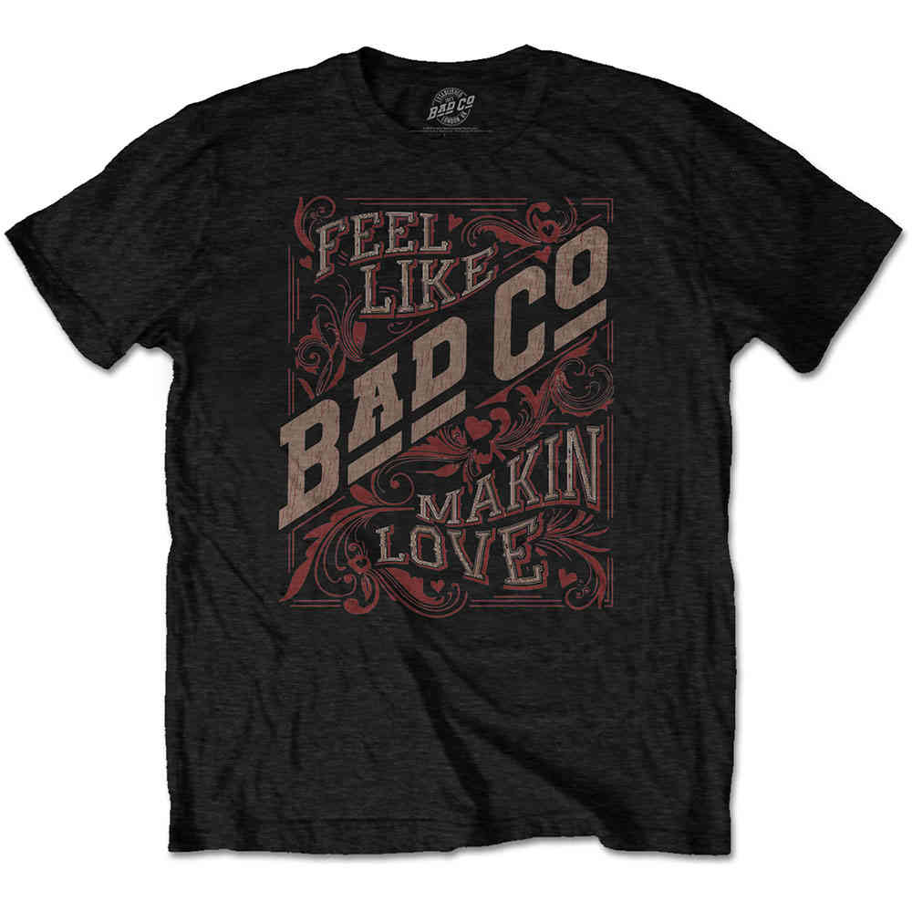 Bad Company - Feel Like Making Love Tshirt Homme - Noir